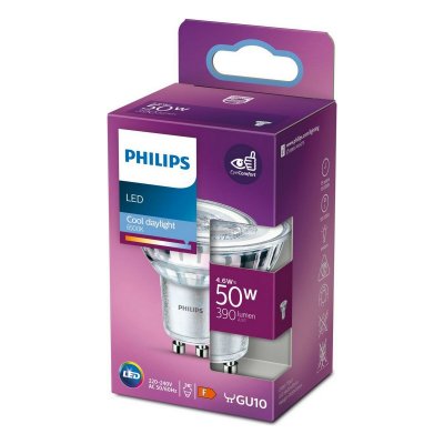 Dikroisk LED-lampa Philips Foco 4,6 W GU10 390 lm (6500 K)