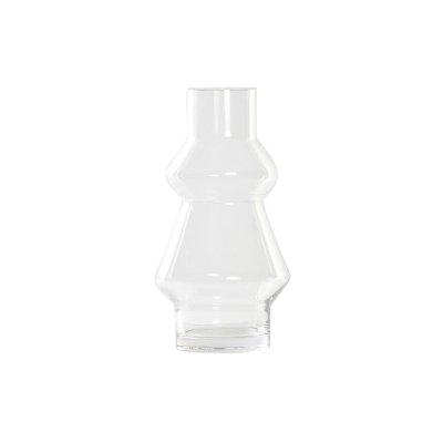 Vas DKD Home Decor Glas Transparent Modern (13 x 13 x 25 cm)