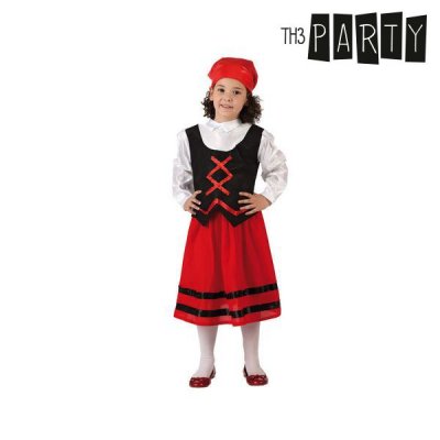 Maskeraddräkt för barn Kvinnlig herde (Storlek: 3-4 år)