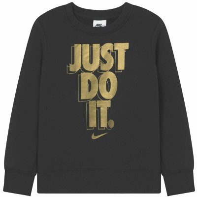 Tröja utan huva Barn Nike Gifting Svart (Storlek: 2-3 år)