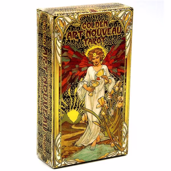 Vackra Tarotkort i jugend-stil