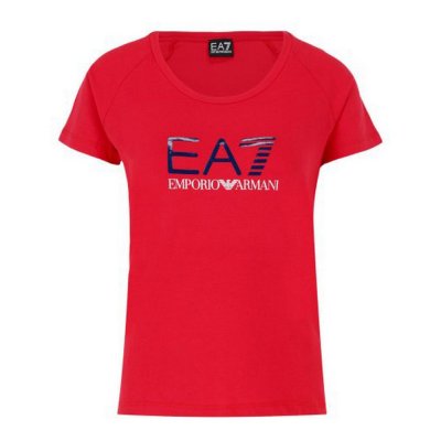 T-shirt med kortärm Herr Armani Jeans 6ZTT82 TJ12Z Röd (Storlek: S)
