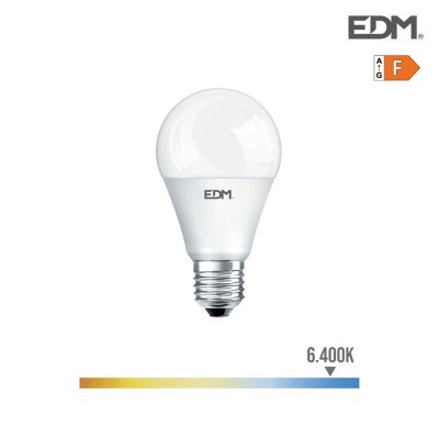 LED-lampa EDM 12W 1154 Lm E27 F (6400K)