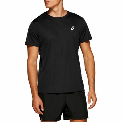 T-shirt med kortärm Herr Asics Core SS Svart (Storlek: S)