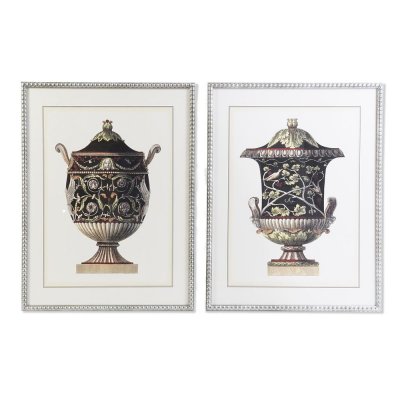 Tavla DKD Home Decor Vas (63 x 2,5 x 83 cm) (2 antal)