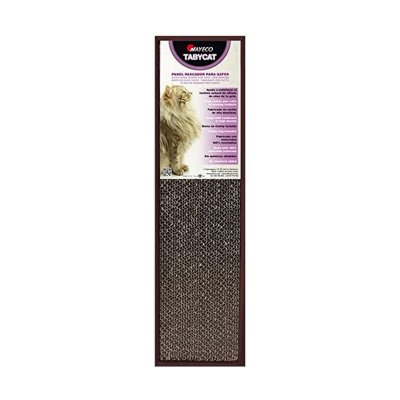 Klösbräda för katter Nayeco TABY CAT Brun Papp (48 x 13 x 4 cm)