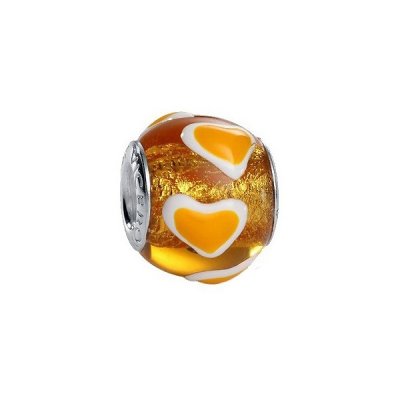 Dampärlor Viceroy VMM0062-22 Orange (1 cm)