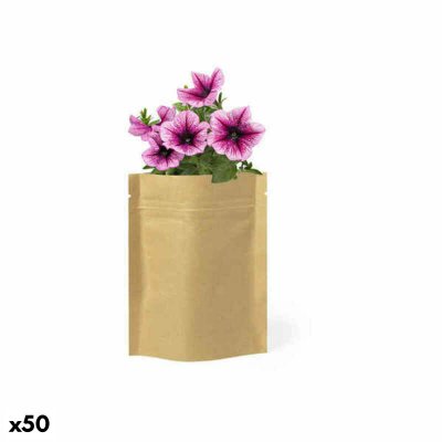 Kruka med fröer 146484 (50 antal) (Färg: Purpur)