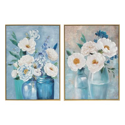 Kanvas DKD Home Decor (60 x 3,5 x 80 cm) (2 antal)