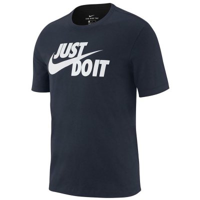 T-shirt med kortärm Herr Nike AR5006 451 Marinblå (Storlek: S)