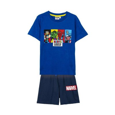 Set av kläder The Avengers Barn Blå (Storlek: 8 år)