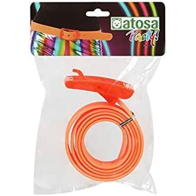 Justerbart bälte Orange Neon
