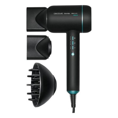 Hårtork Cecotec Bamba IoniCare 6000 Rockstar Ice 1800W Svart