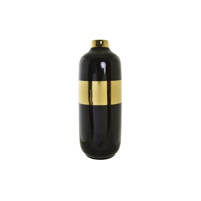 Vas DKD Home Decor Porslin Gyllene Dvobarvna Modern (16 x 16 x 41 cm)