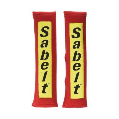 Dynor för säkerhetsbälte Sabelt SB450040/S Röd Velcro (2 uds)