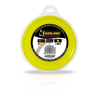 Tråd till trimmer Garland 71023r8125 Ø 2,4 mm Rund 8 m Nylon