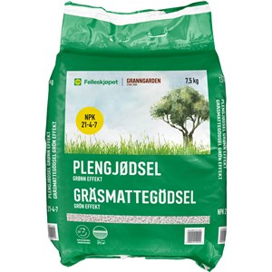 Gräsgödsel 21-4-7, 7,5 kg