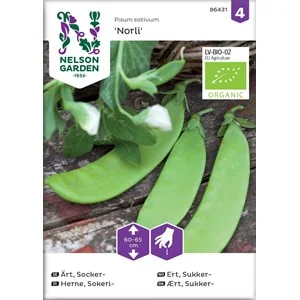 Fröer Nelson Garden Sockerärt Norli Låg