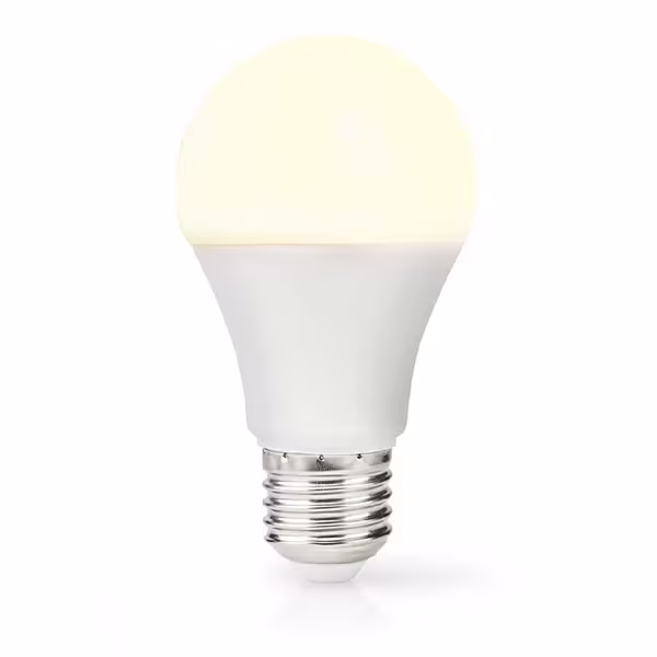 Nedis Frostad LED-lampa Varmvit E27, A60, 8.5W, 806lm, 2700K