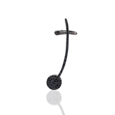 Dam örhängen Sif Jakobs E0482-BK-BK-L (4 cm)
