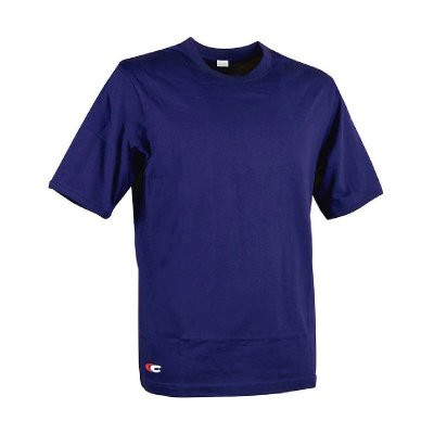 T-shirt med kortärm Herr Cofra Zanzibar Marinblå (Storlek: S)
