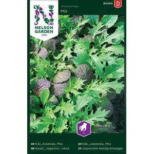 Fröer Nelson Garden Kål Asiatisk mix