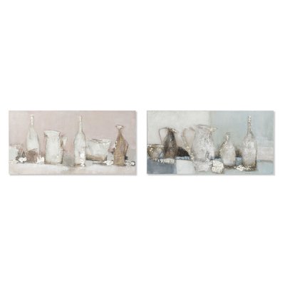Tavla DKD Home Decor 8424001849130 Vas Kanvas (120 x 3,8 x 60 cm) (2 antal)