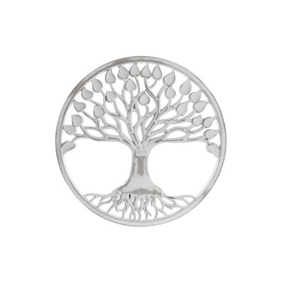 Väggdekoration DKD Home Decor Träd Vit Trä MDF (39 x 1,5 x 39 cm)