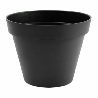 Kruka EDA Tuscan Ø 40 cm Rund Mörkgrå