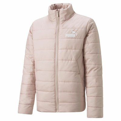 Jacka Barn Puma Essentials Padded Ljusrosa (Storlek: 7-8 år)