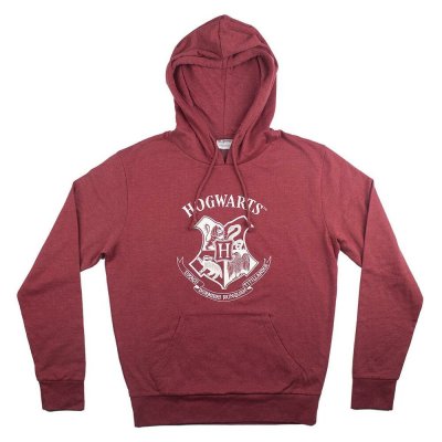 Tröja med huva Herr Harry Potter Röd (Storlek: M)