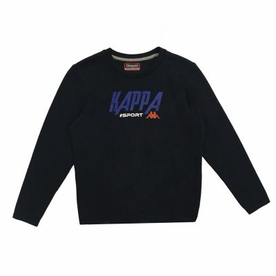 Tröja utan huva Barn Kappa Sportswear Evrard Sweat Mörkblå (Storlek: 10 år)