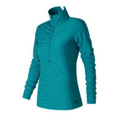 T-shirt med lång ärm New Balance WT71102 Grön