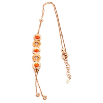Damhalsband Folli Follie 3N1T045RO (28 cm)