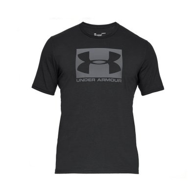T-shirt med kortärm Herr BOXED SPORTSTYLE Under Armour 1329581 001 Svart (Storlek: S)