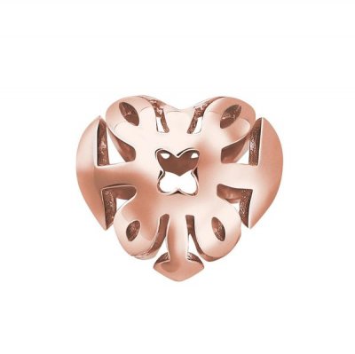 Dampärlor Thomas Sabo K0073-415-12 Hjärta Roséguld (1,10 cm)