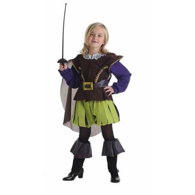 Maskeraddräkt för barn Musketör (Storlek: 11-13 år)
