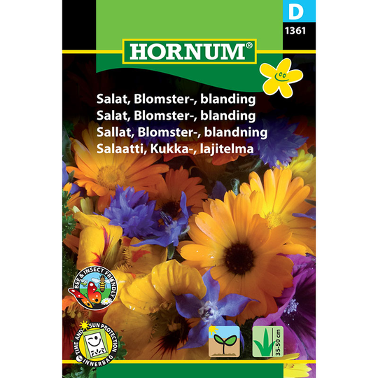 Blomstersallat, mix