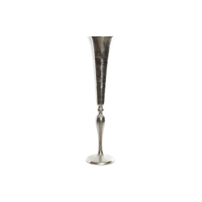 Vas DKD Home Decor Silvrig Aluminium Modern (22 x 22 x 92 cm)