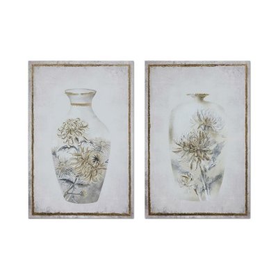 Tavla DKD Home Decor Vas (50 x 1,8 x 70 cm) (2 antal)