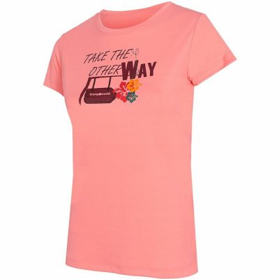 T-shirt med kortärm Dam Trangoworld Myra Rosa (Storlek: M)