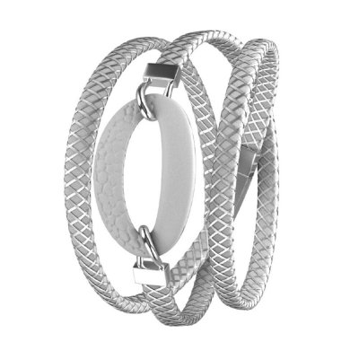 Damarmband Panarea BM1B19 Silvrig Silver Vit (55 cm)