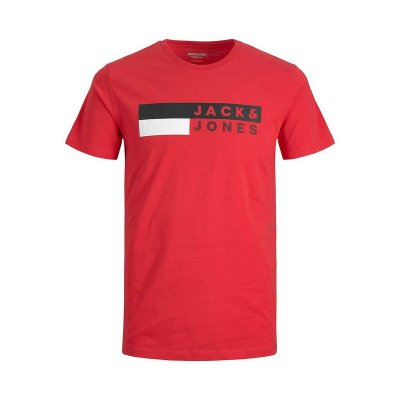 T-shirt LOGO TEE SS O-NECK NOOS Jack & Jones 12151955 Röd (Storlek: S)