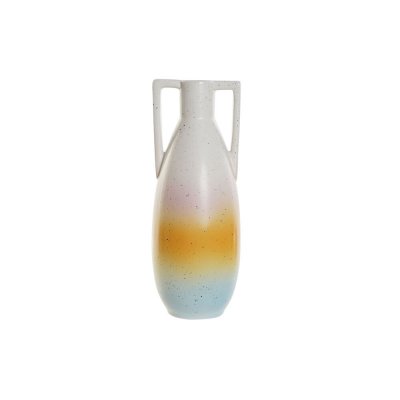 Vas DKD Home Decor Blå Orange Dolomite Modern (11 x 10.8 x 28.5 cm)