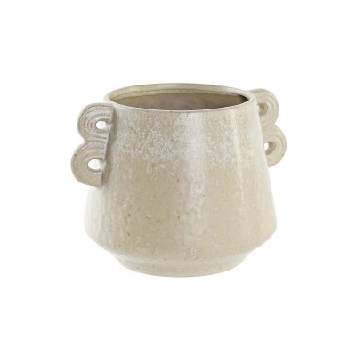 Vas DKD Home Decor Keramik Grå Grön (18 x 15 x 13 cm)