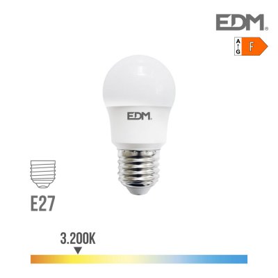 LED-lampa EDM 940 Lm E27 8,5 W F (3200 K)