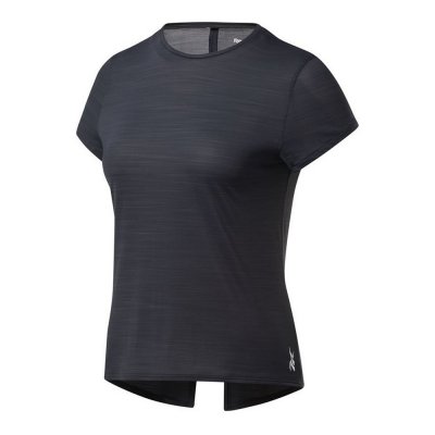 T-shirt med kortärm Dam Reebok Workout Ready Activchill Svart (Storlek: M)