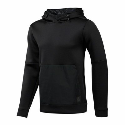 Tröja med huva Herr Reebok Supply Tech Svart (Storlek: L)
