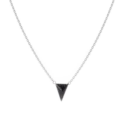 Damhalsband Sif Jakobs C006-CZ-BK (21 - 23 cm)