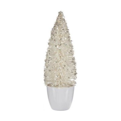 Julgran Liten Plast Vit (9 x 28 x 9 cm)